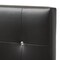 Baxton Studio Kirchem Modern Black Faux Leather Upholstered Twin Size Headboard 125-6964 - alternate 4